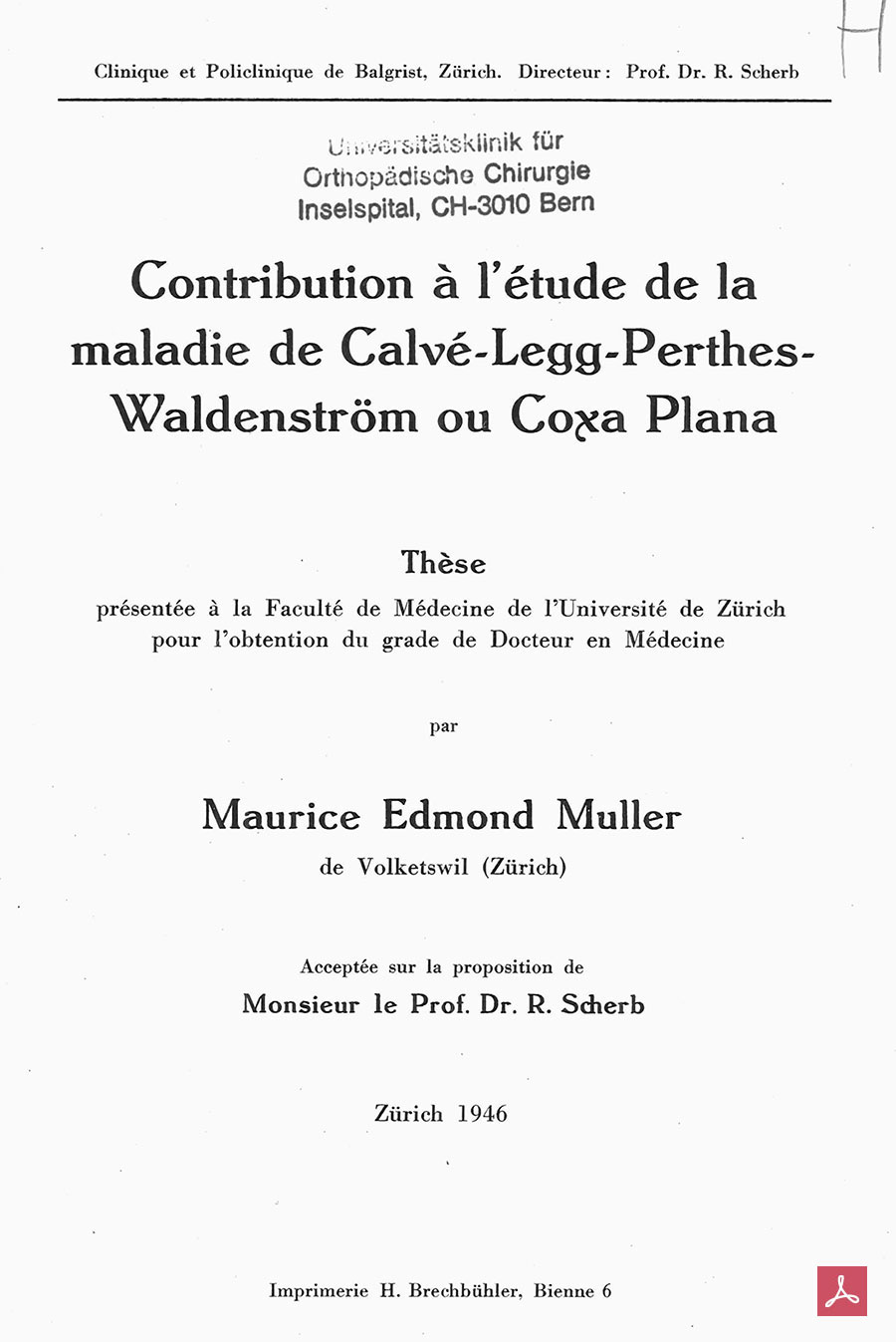 Doktorarbeit von Maurice Müller