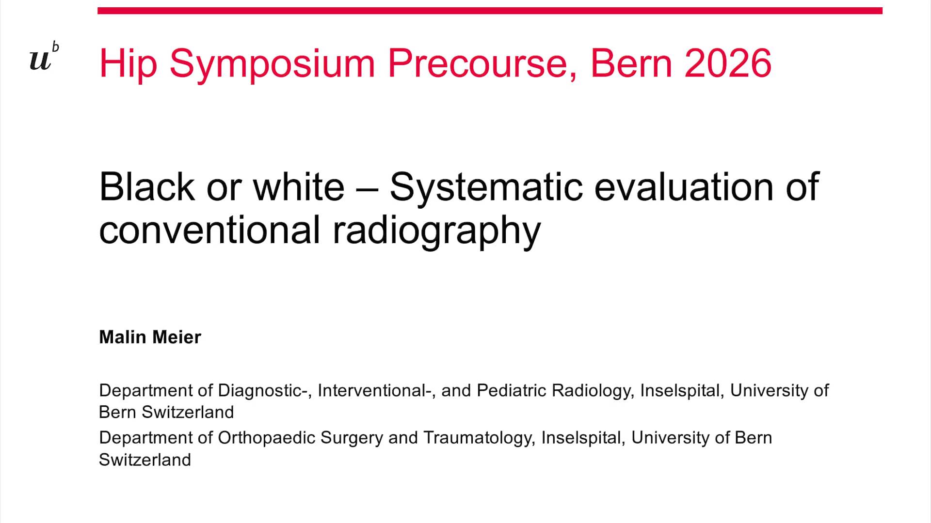 Meier Conventional Radiography Of The Hip Joint P