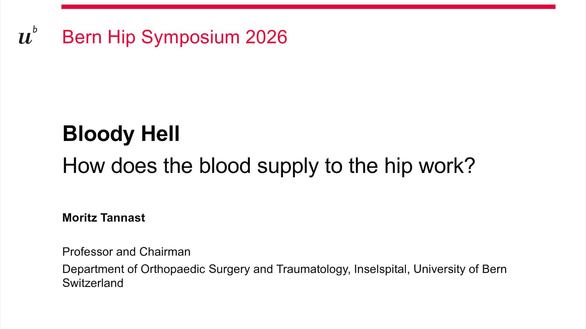 Tannast Vascularity Of The Hip Precourse Bern Hip