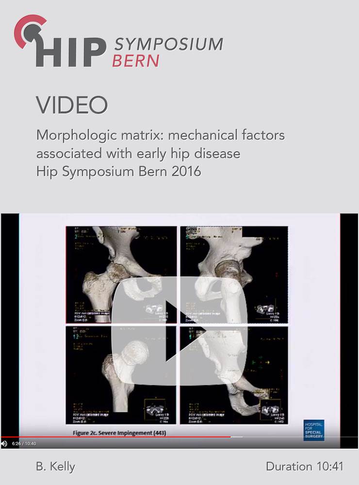 B. Kelly - Morphologic matrix: mechanical factors associated with early hip disease - Hip Symposium 