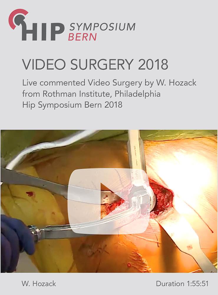 Live commented video Surgery 2018 / William Hozack